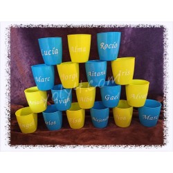 Vaso de plástico personalizado